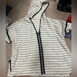 Madewell hooded shirt